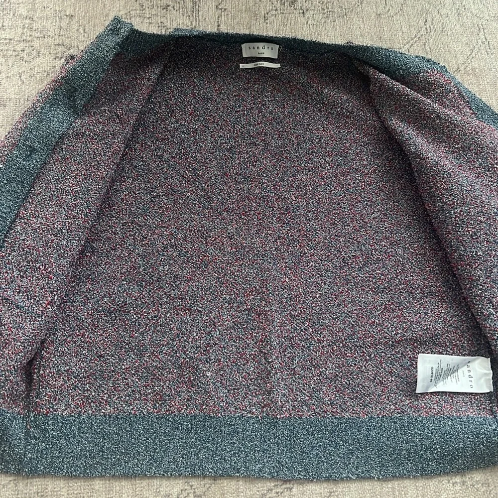 Like New Sandro Violet Cardigan - Picture 5 of 11